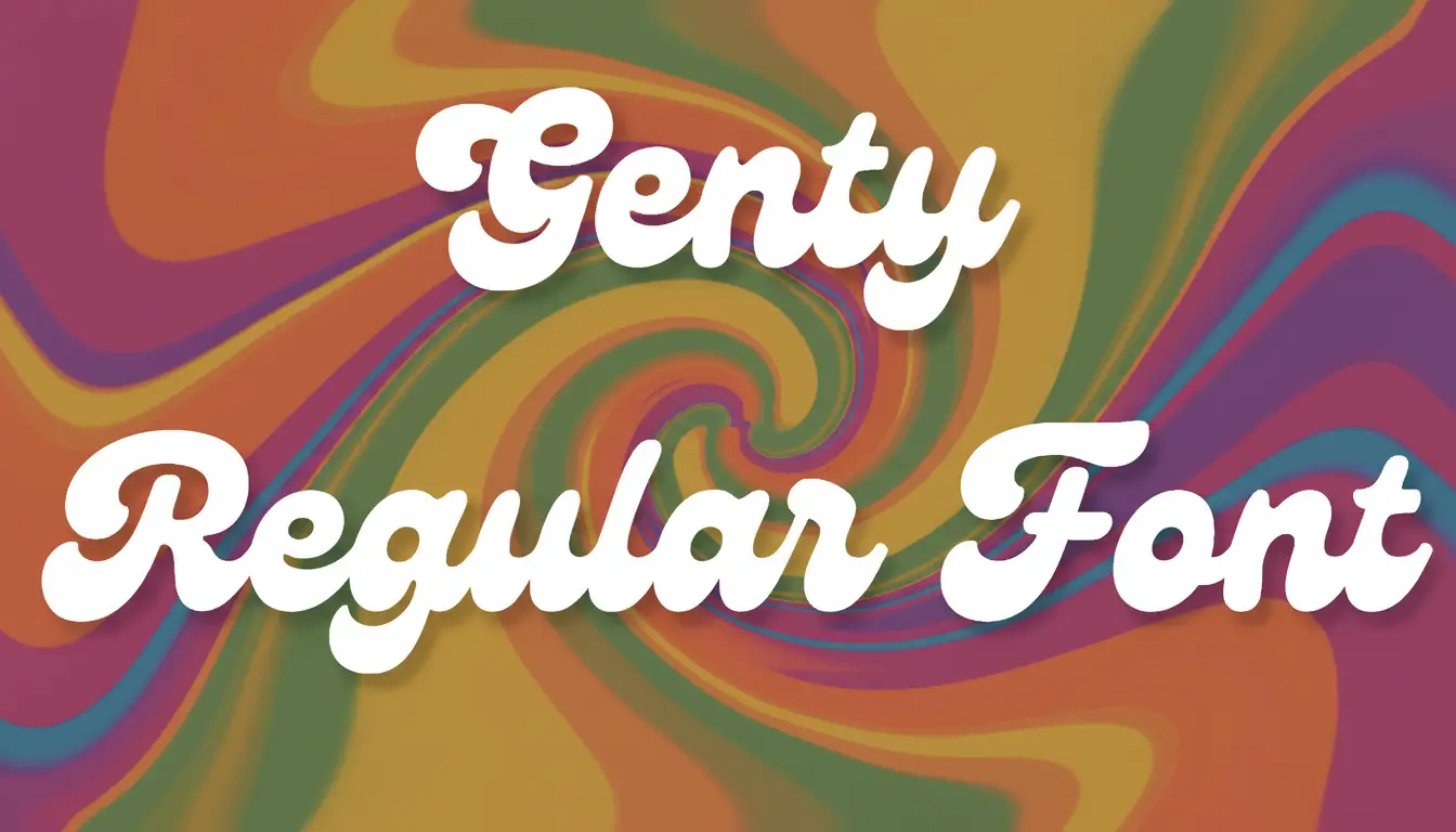 Genty Regular Font
