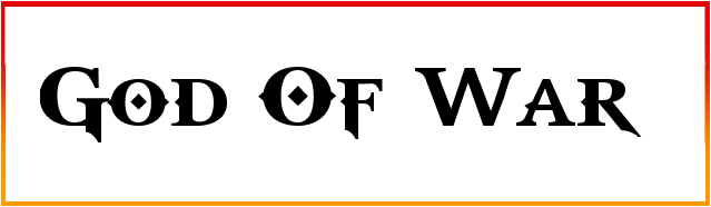 God Of War Font free download