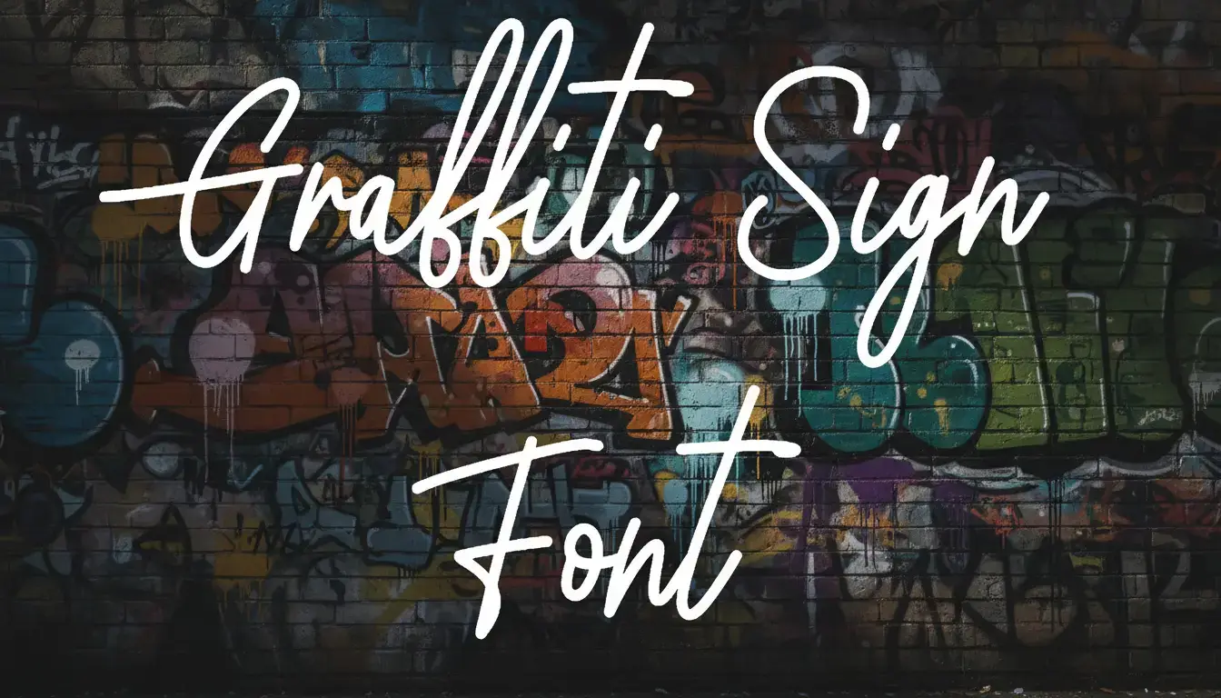 Graffiti Sign Font