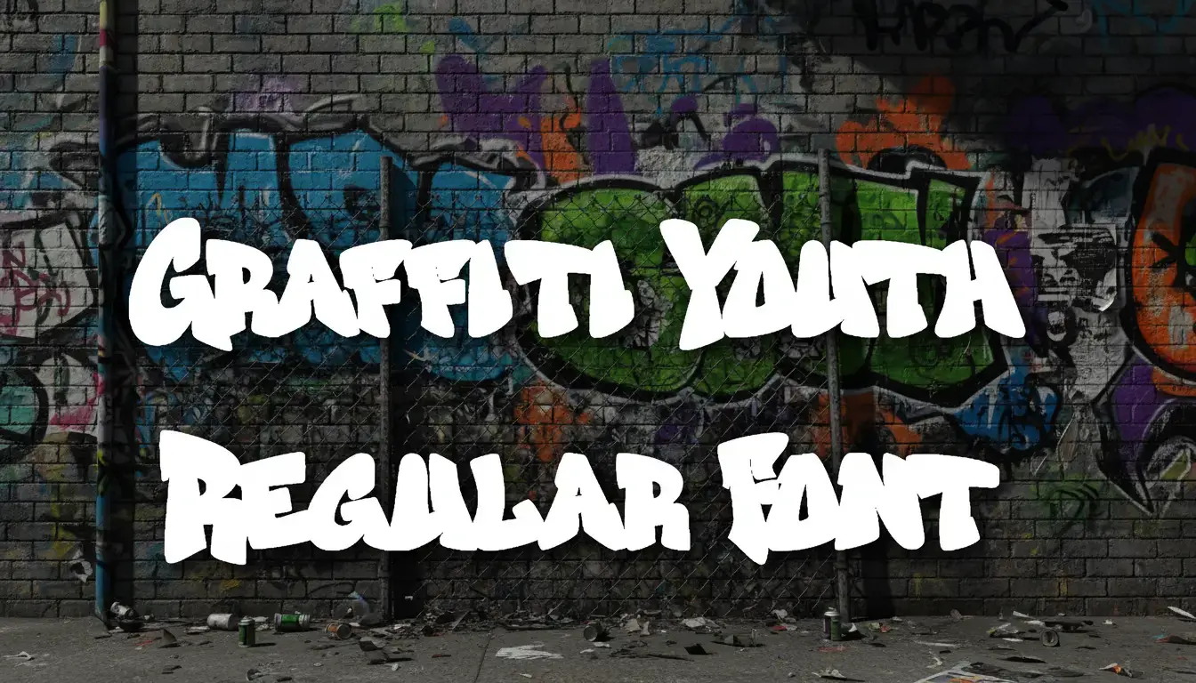 Graffiti Youth Regular Font