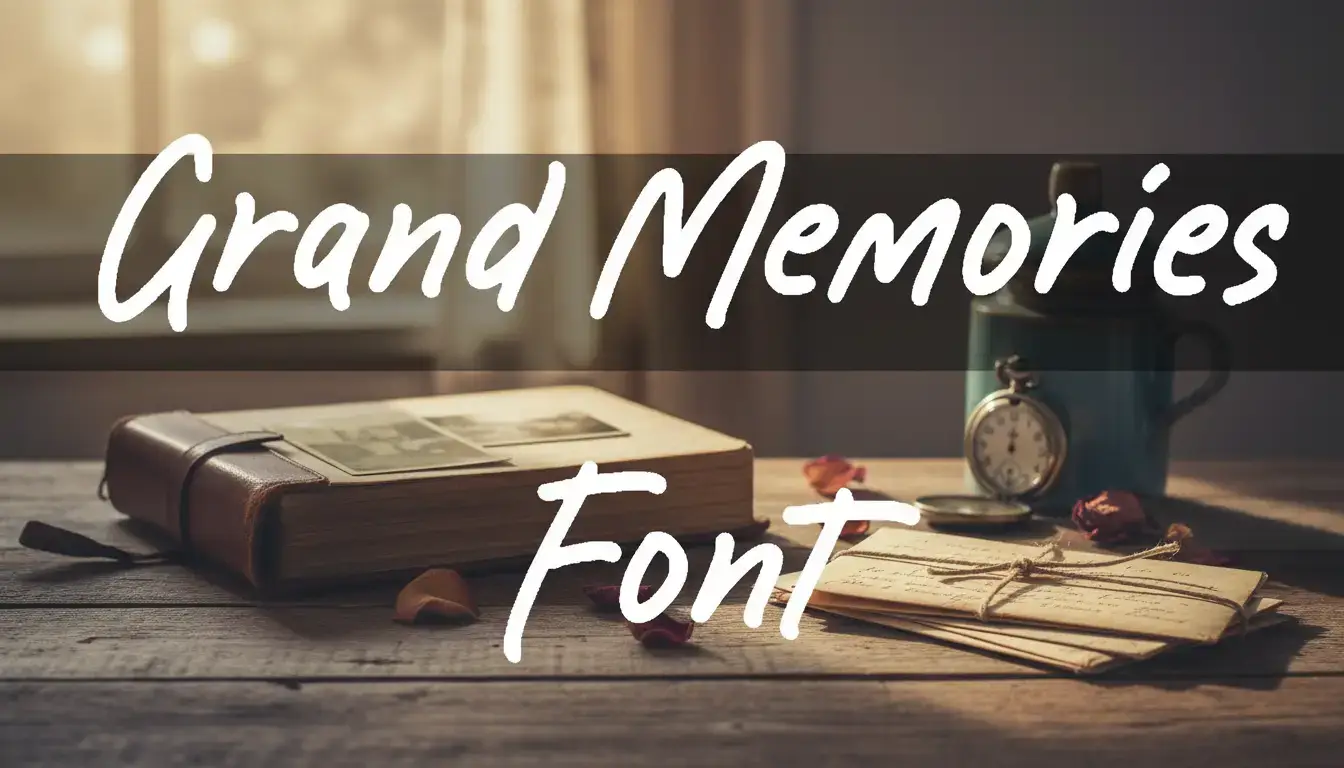Grand Memories Font