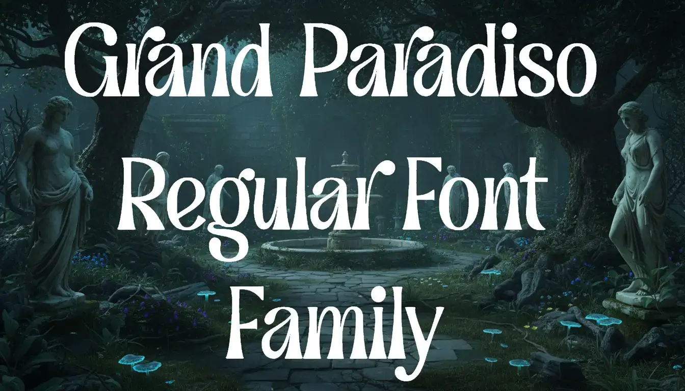 Grand Paradiso Font