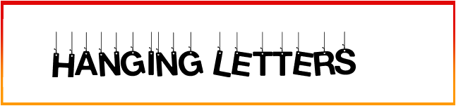 Hanging Letters Font free download
