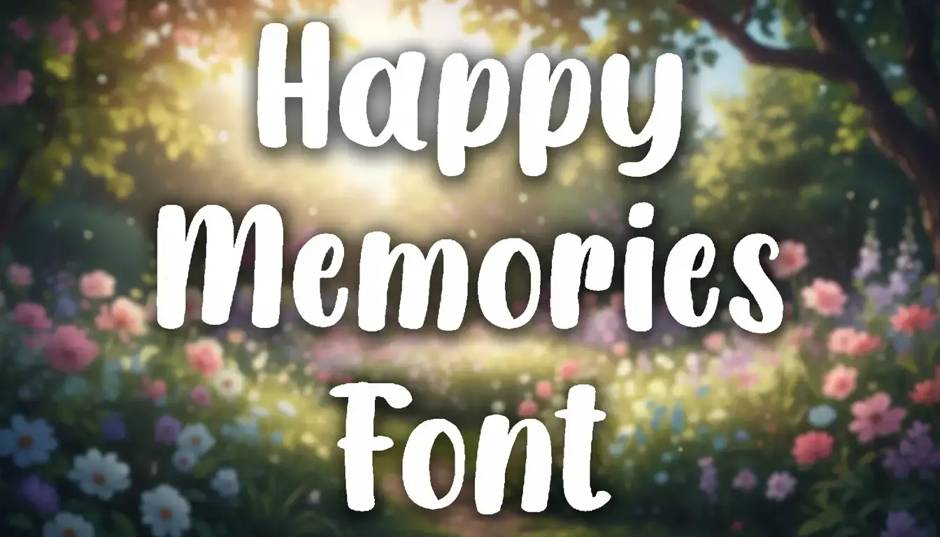 Happy Memories Font