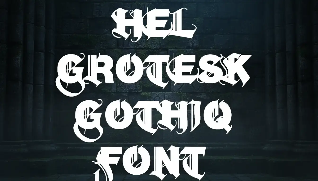 Hel Grotesk Gothiq Font