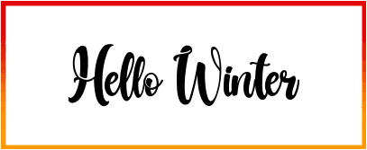 Hello Winter Font free Download