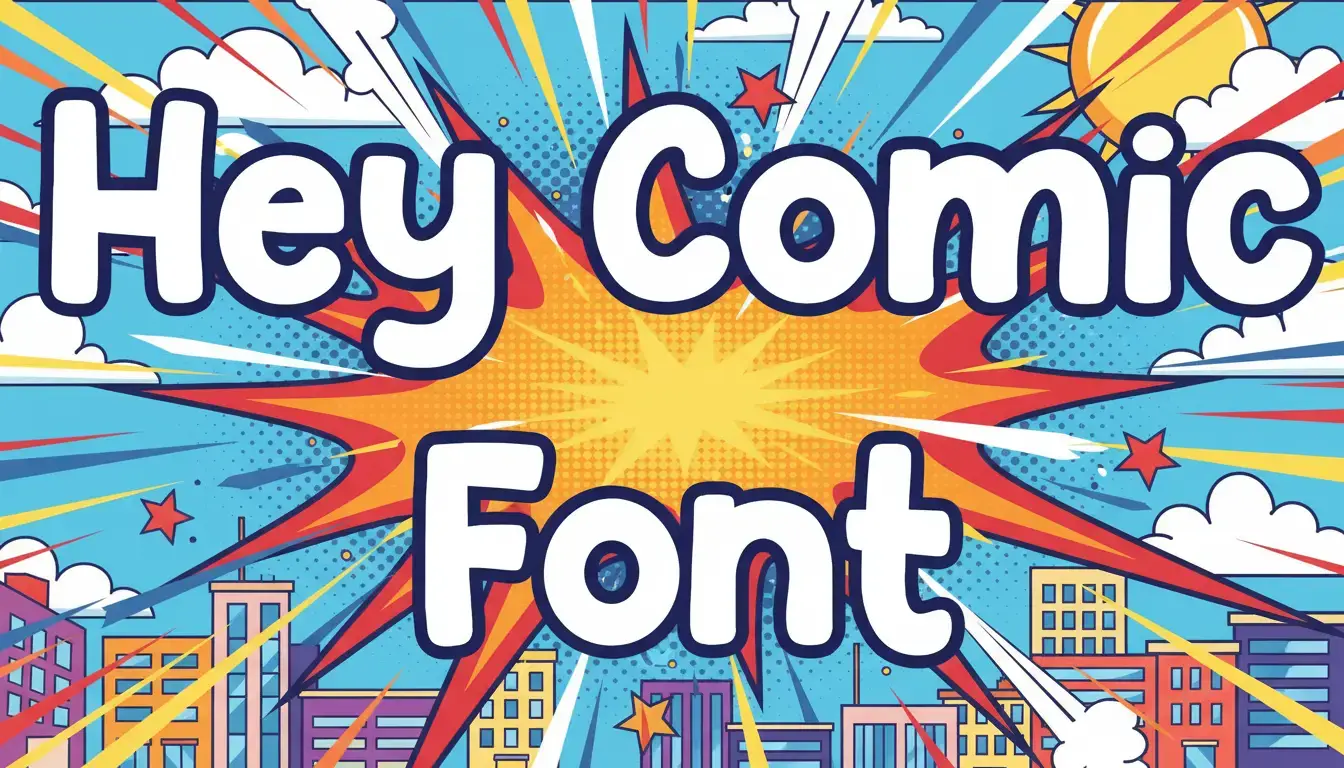 Hey Comic Font