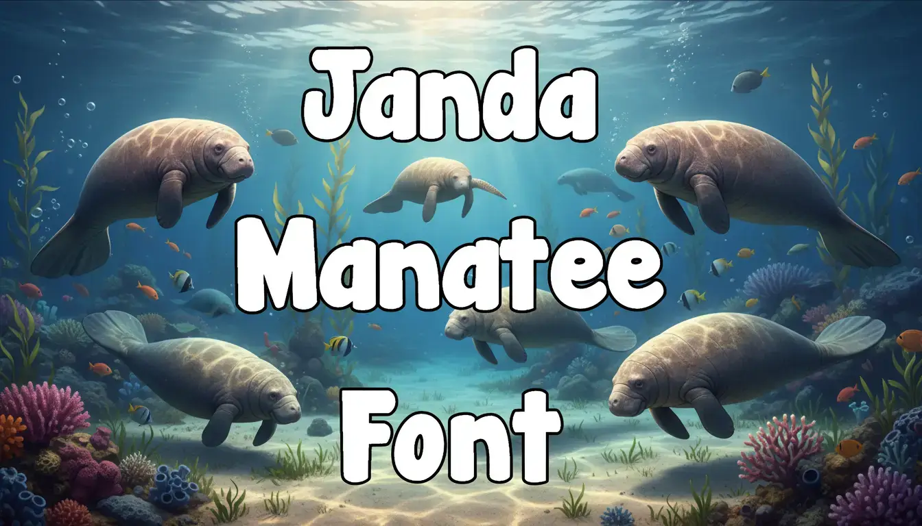Janda Manatee Font