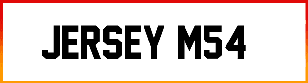Jersey M54 Font free DEUS font