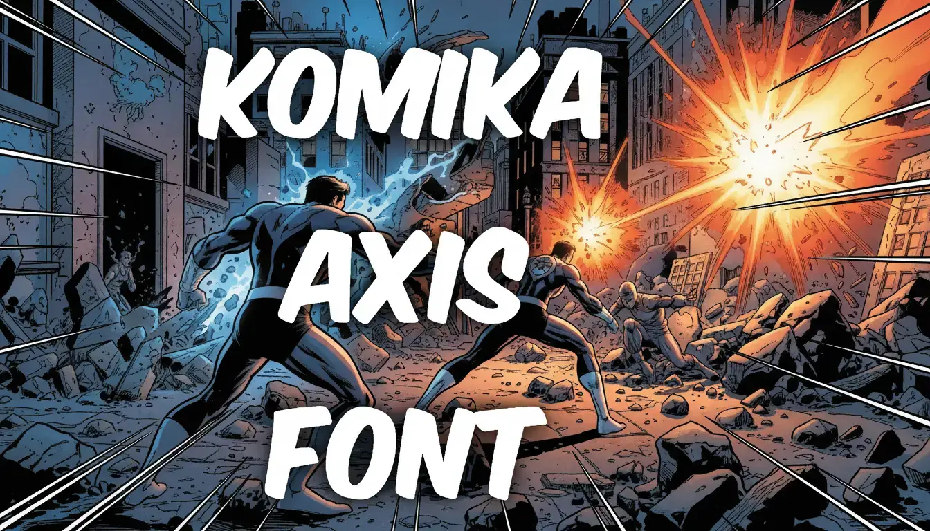Komika Axis Font