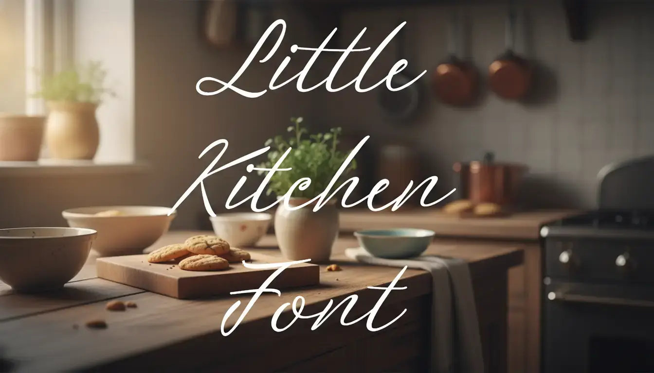 Little Kitchen Font