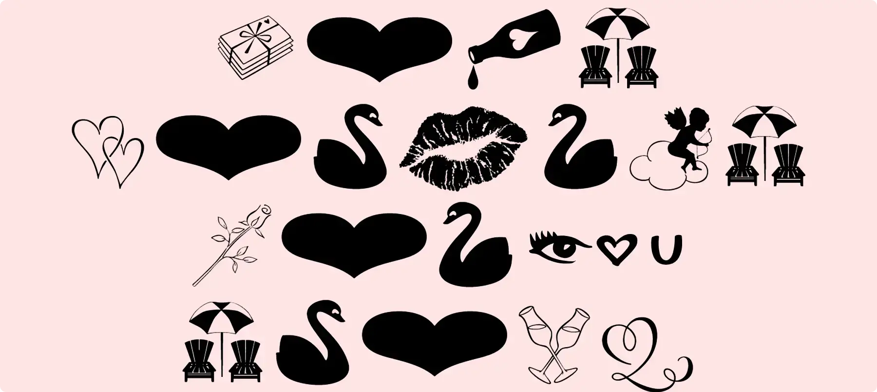 Love Romance Font Emoji