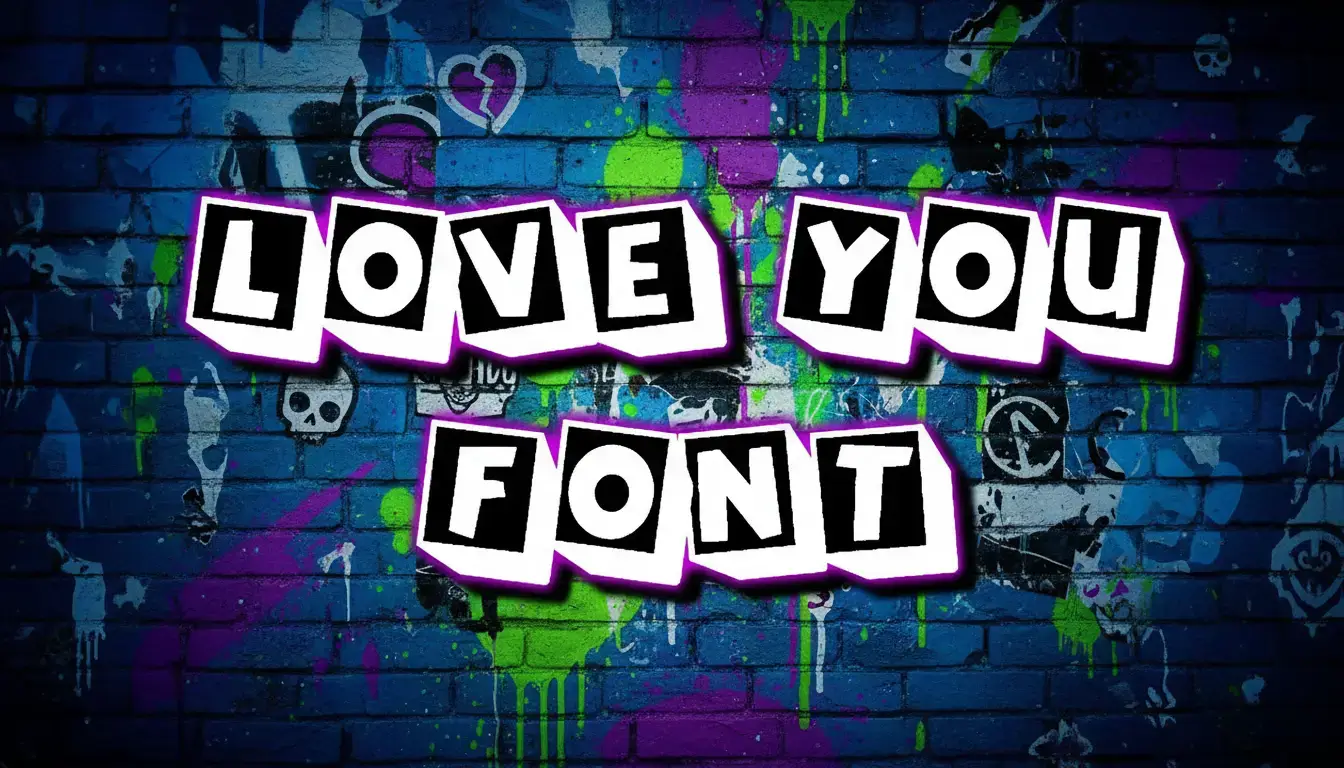Love You Font