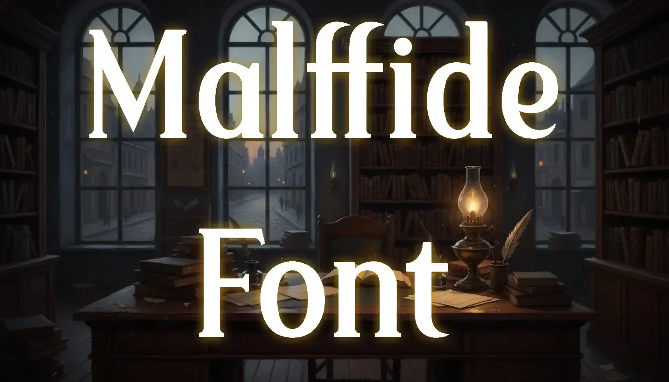 Malffide Font