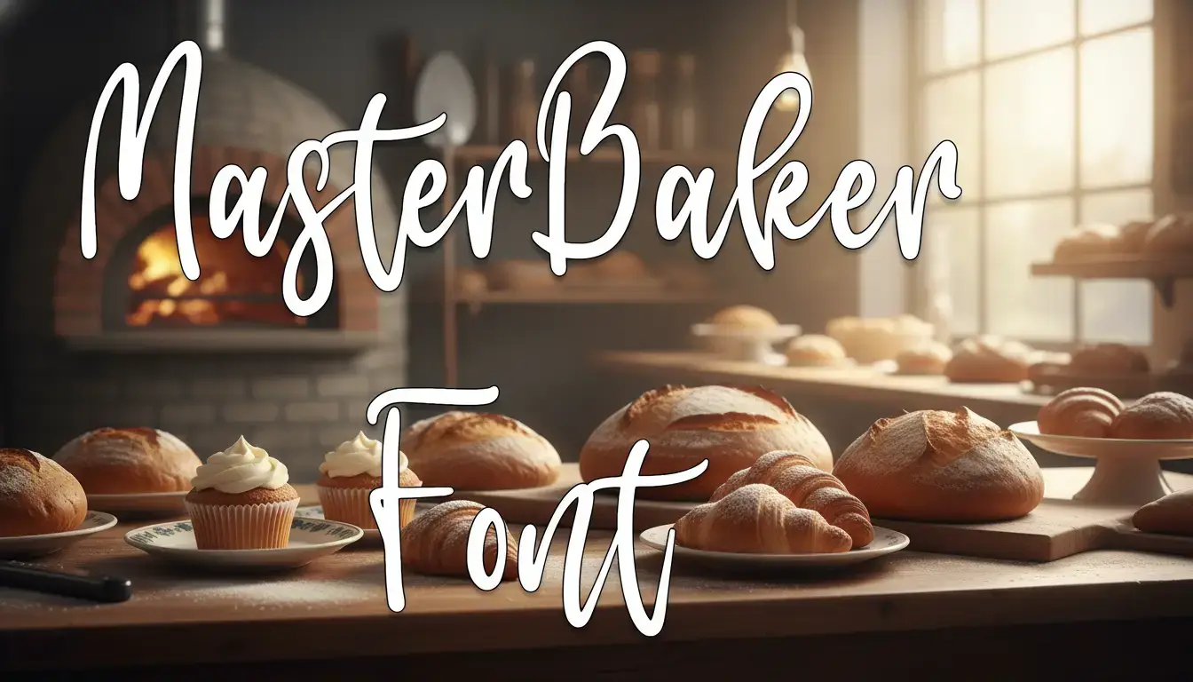 MasterBaker Font
