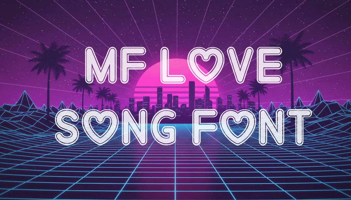 Mf Love Song Font