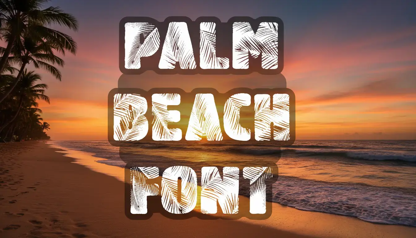 PALM BEACH FONT