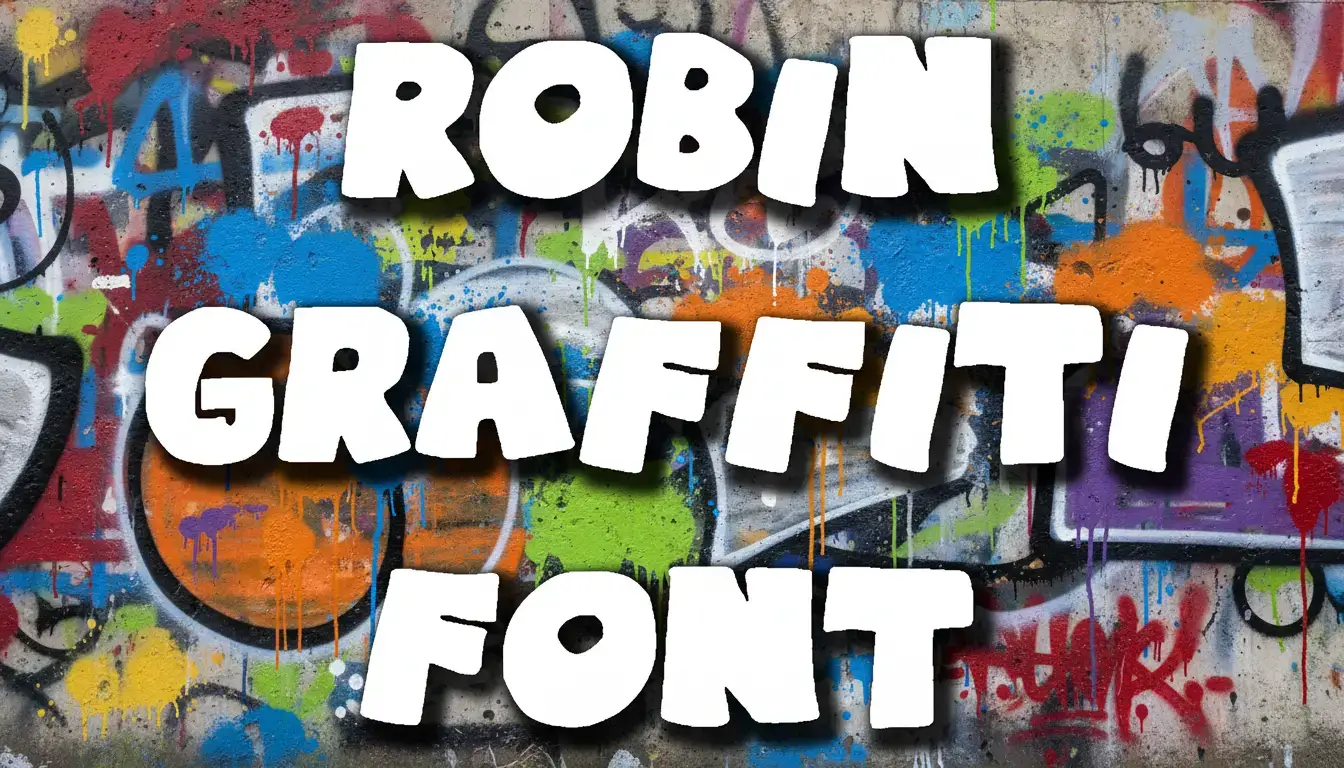 Robin Graffiti Font