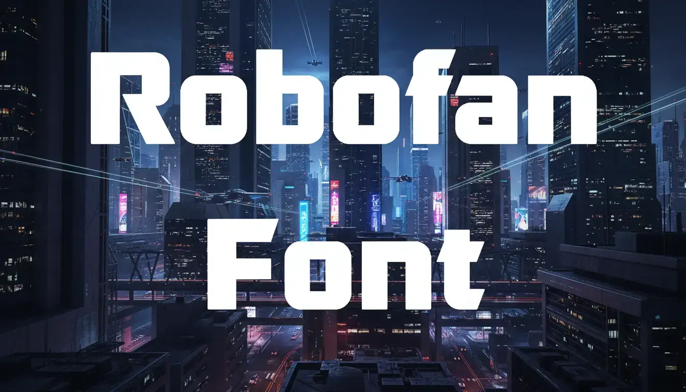 Robofan Font
