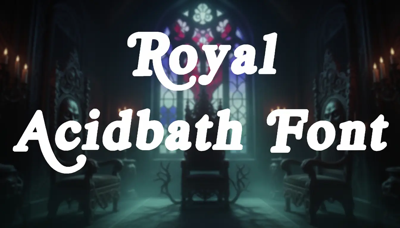 Royal Acidbath Font