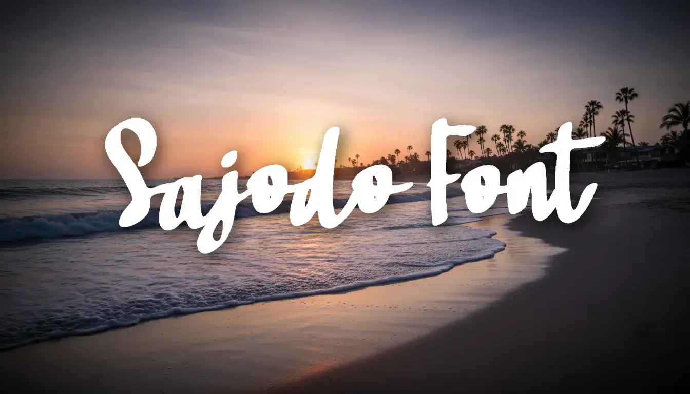 Sajodo Font