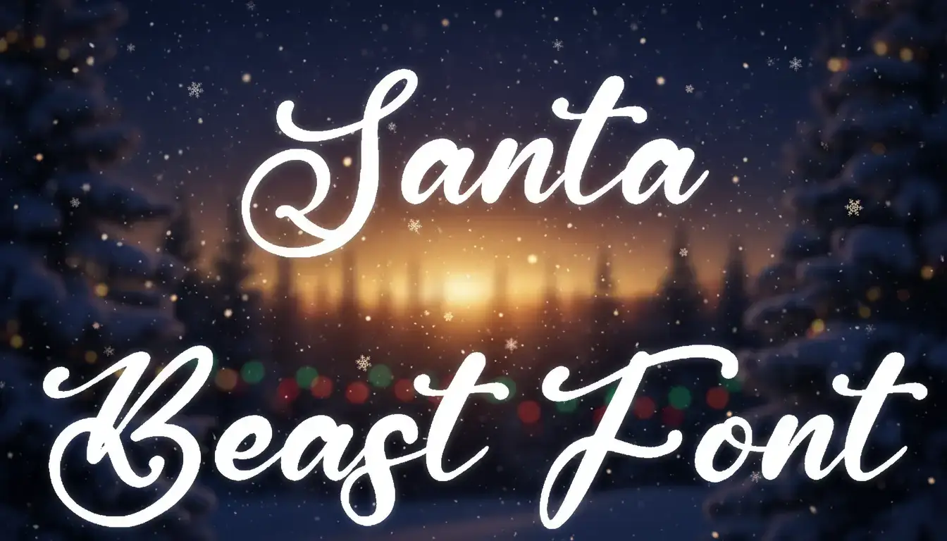 Santa Beast Font