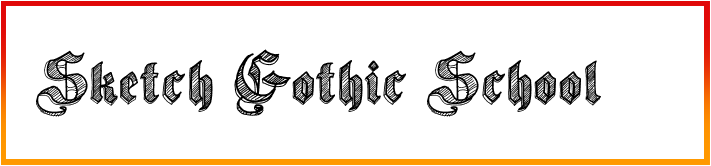 Sketch Gothic School Font free Download
