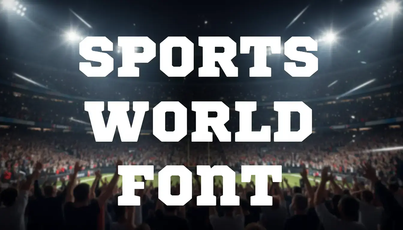 Sports World Font