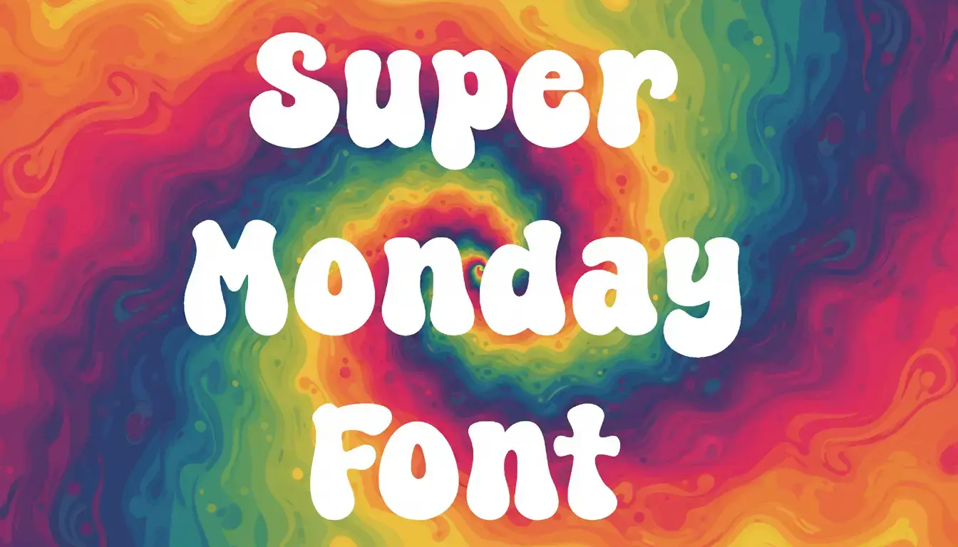 Super Monday Font
