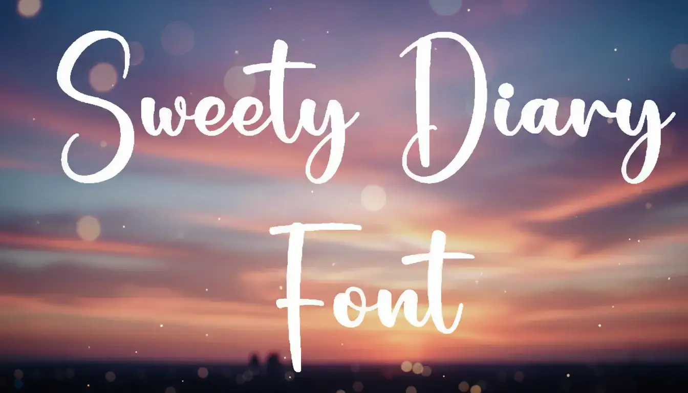 Sweety Diary Font