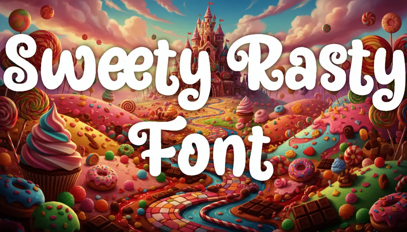 Sweety Rasty Font