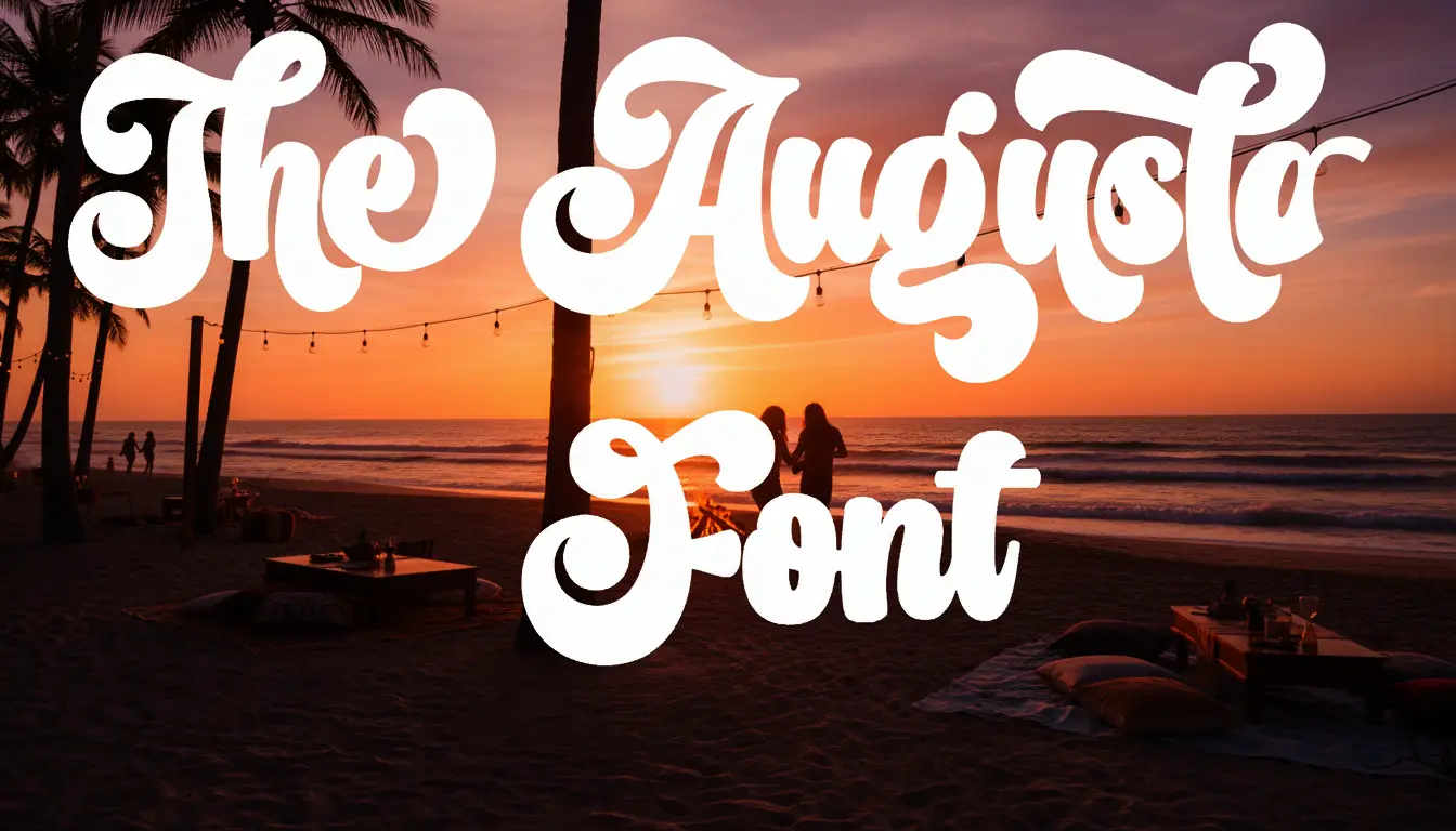 The Augusta Font