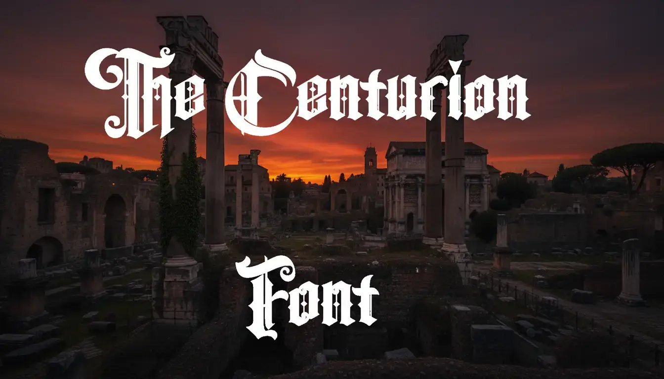 The Centurion Font