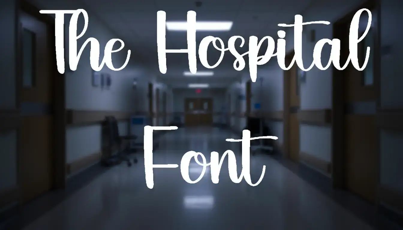 The Hospital Font
