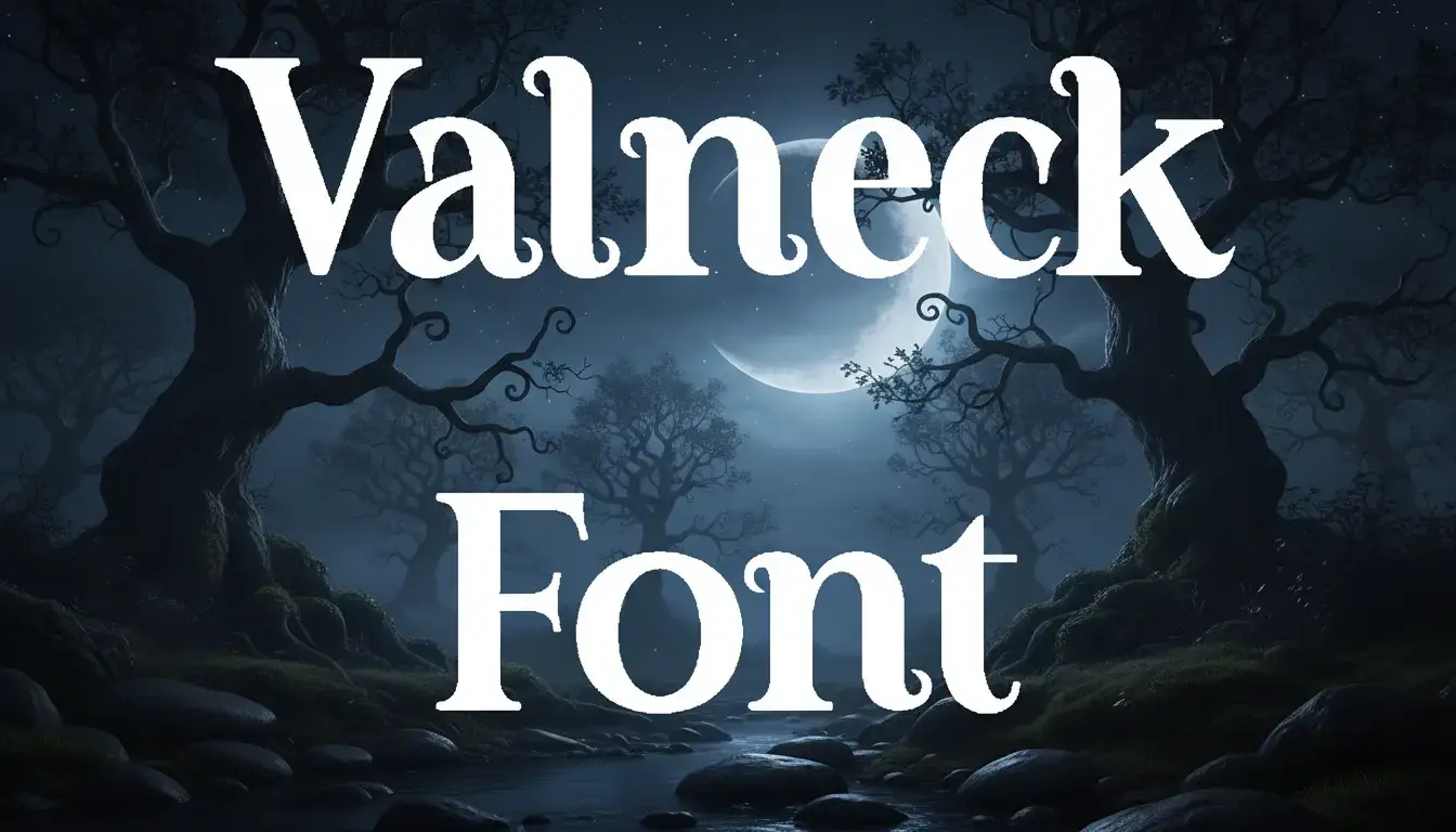 Valneck Font