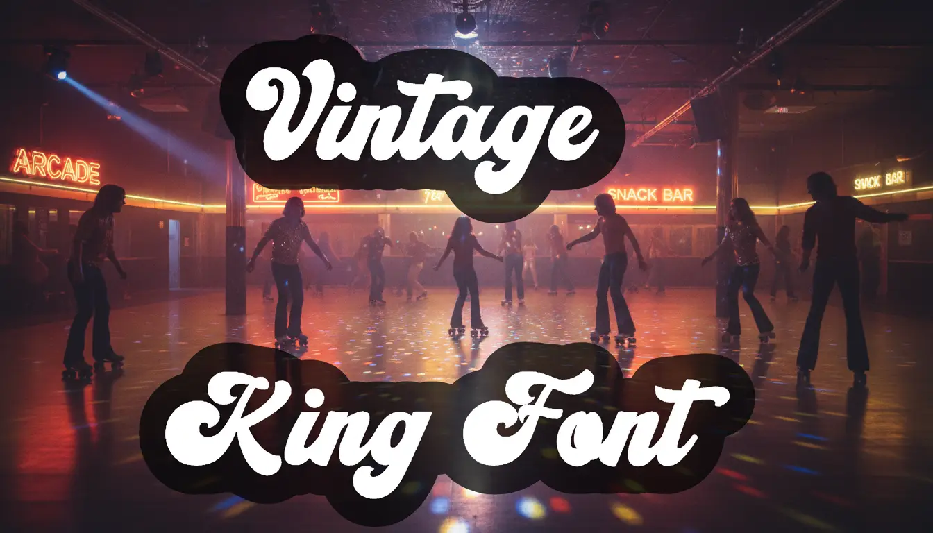 Vintage King Font