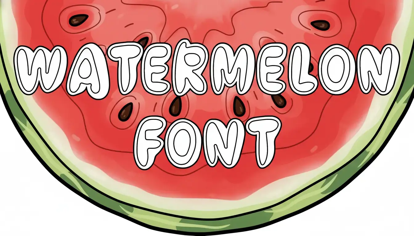 Watermelon Font