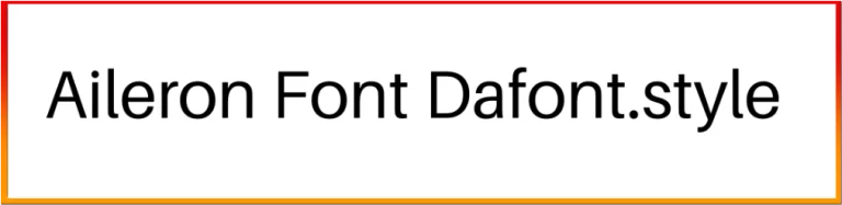 Aileron font free download