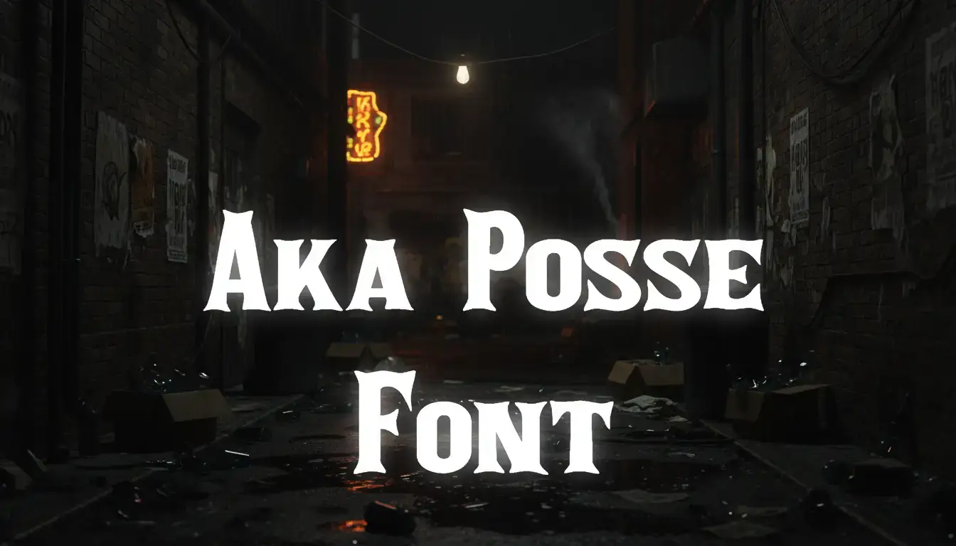 Aka Posse Font