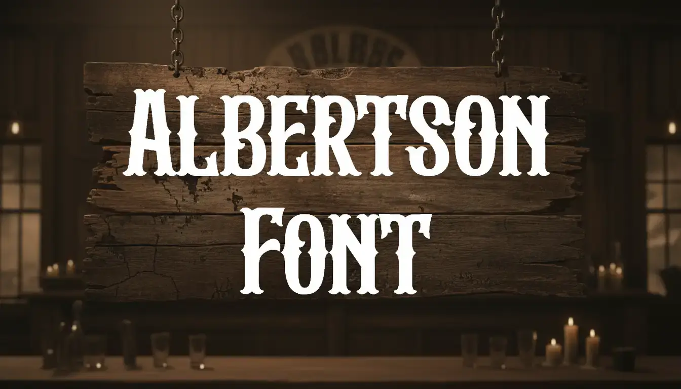 Albertson Font