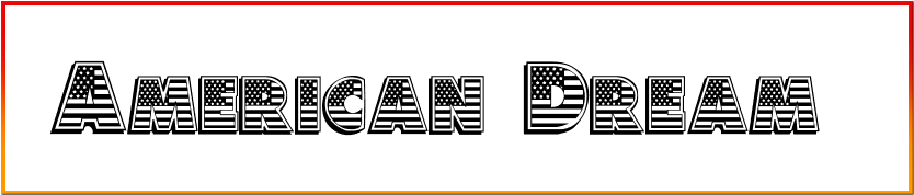 American Dream Font free Download