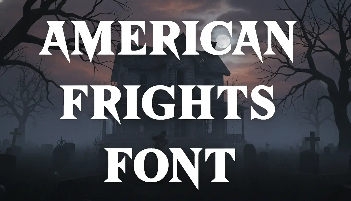 American Frights Font