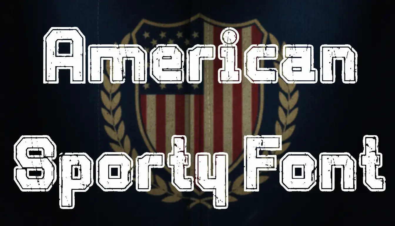 American Sporty Font