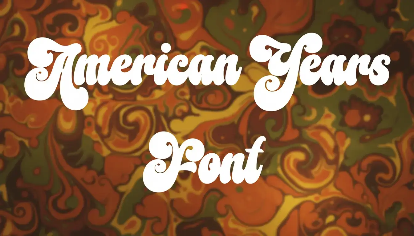 American Years Font