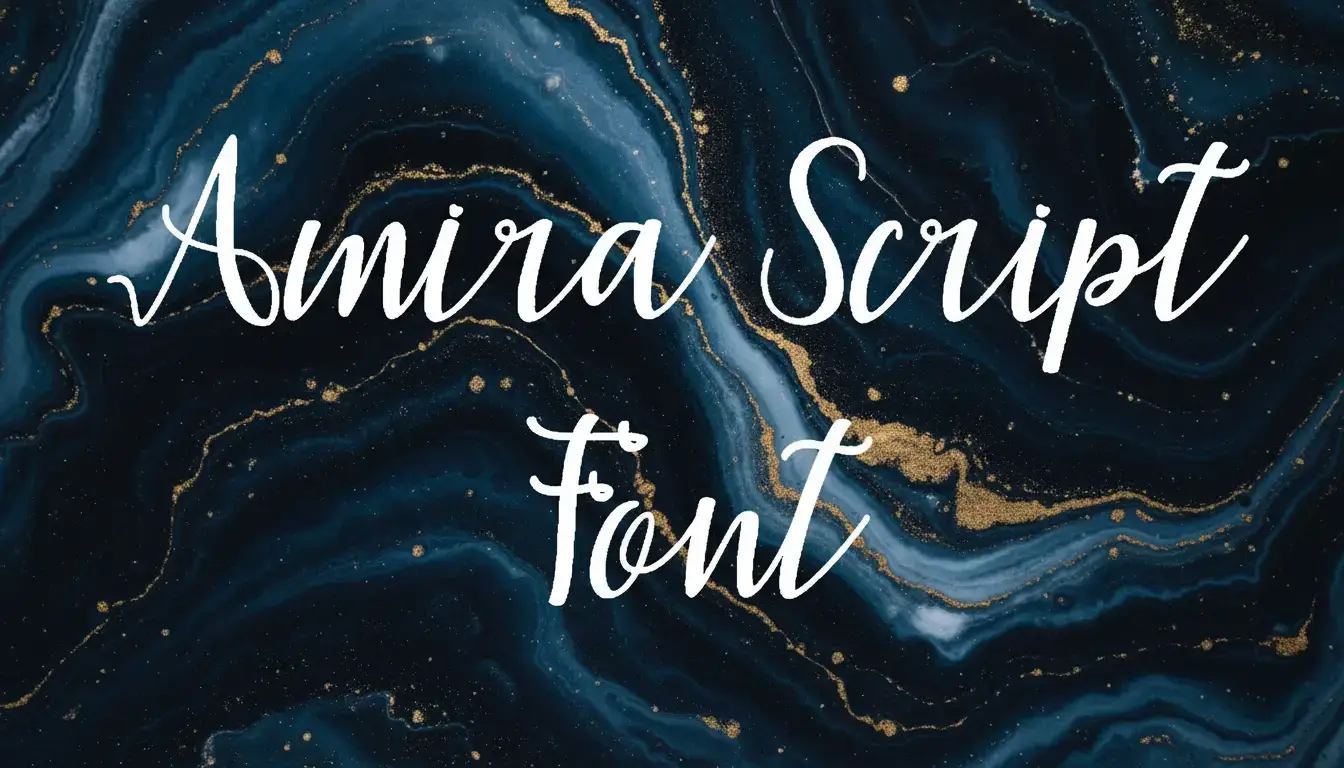 Amira Script Font Download