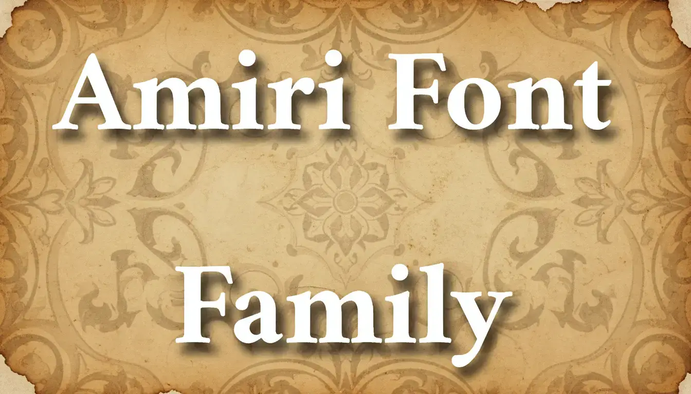 Amiri Font