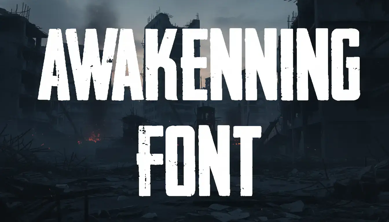 Awakenning Font
