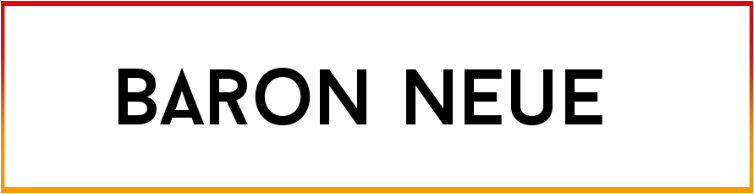 Baron Neue font free