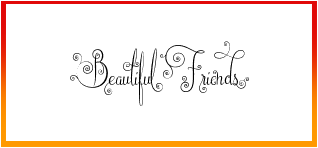 Beautiful Friends Font free Download
