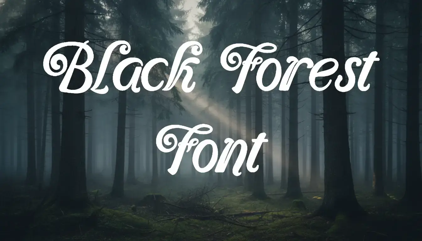 Black Forest Font
